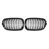 Gloss Black Single Line Kidney Grille for BMW 1 Series F20/F21 (2011-2014)