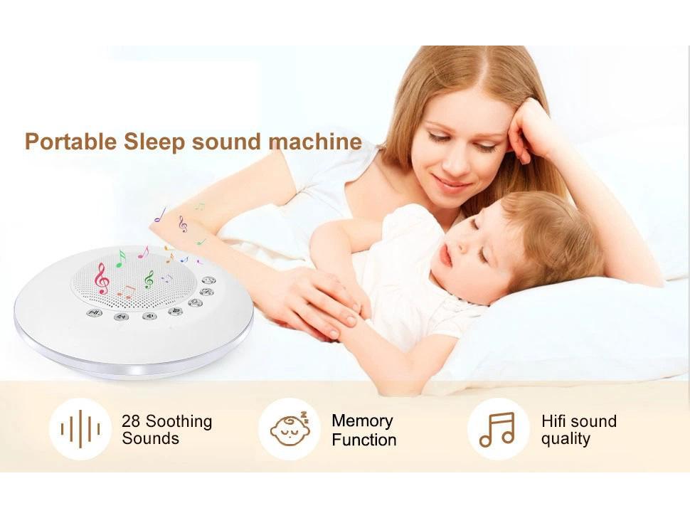 Baby Sleep Sound Machine & Night Light Soother
