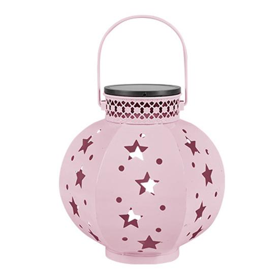 

Yousheng Outdoor Star Solar Lantern Waterproof Garden Light with Star Hollow Design Warm LED Glow Solar Lamp for Yard Patio Porch Pathway Decoration розовый