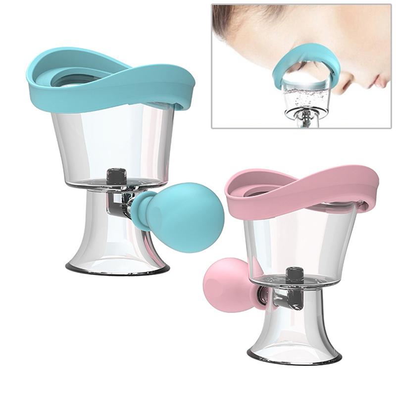 1ks Vytlačovací silikonové kelímky na mytí očí Čistič očí Kompaktní kelímky do koupele na vyplachování očí