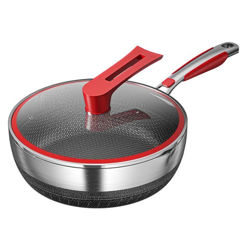 

Stainless Steel Stir-Fry Pan