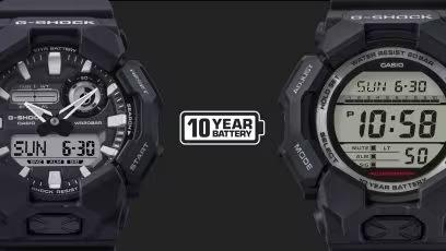 CASIO G-SHOCK Mod. NEW RUGGED BASIC Digital 10-Year Battery GA-010-1AER