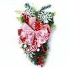 Hanging Ornaments Candy Cane For Home Christmas Tree Christmas Decorations Garlands Rattan Wreath