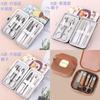 Creative Cartoon Nail Clipper Set With Carbon Steel Blades For Home Manicure And Gift Use