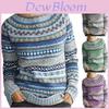 Womens Knitted Sweater Pullover Ladies Winter Warm Jumper Blouse Tops Size S5x