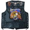 Trendy Men's And Denim Horse Oversized Embroidered Vest With Sleeveless Personalized Casual Camisole Braiding the thread Braiding the thread 06-1