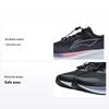 Li Ning Kids Running Sports Comfortable Breathable Low-Top Running Shoes Kids Running Shoes Black Light-Mist-Purple YKFT078-6