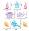 Mermaid Shell Water Play Toys - Sinking & Rotating for Kids