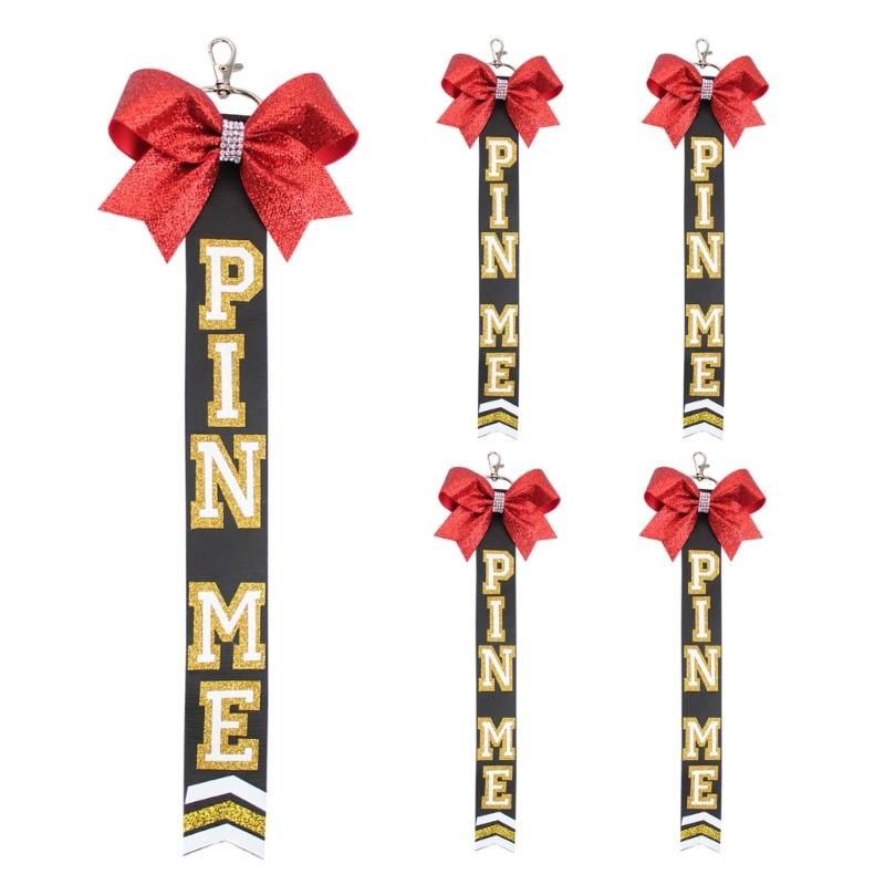 Sada 5 klíčenek roztleskávaček Dekorace na batoh Soutěž roztleskávaček Talisman pro štěstí na hry a akce