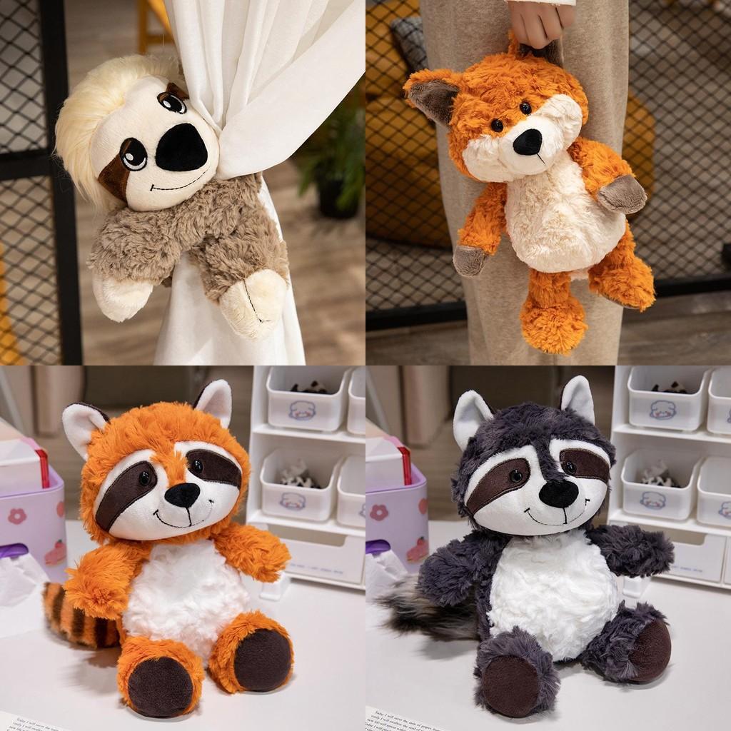 Adorable Plush Raccoon And Sloth Stuffed Animal Doll For Kids Soft And Cuddly Gift