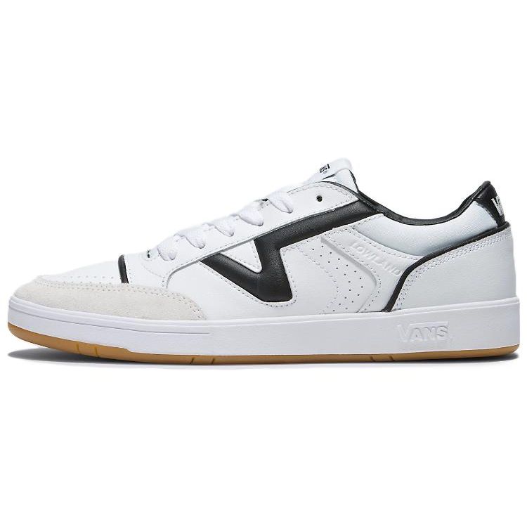 Vans Lowland CC JMP R Court True White Black Unisex Sneakers VN0007P2TWB 35