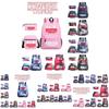 Stylish Stranger Things Canvas Backpack Set Includes Shoulder Bag And Pencil Case Perfect For Casual Travel