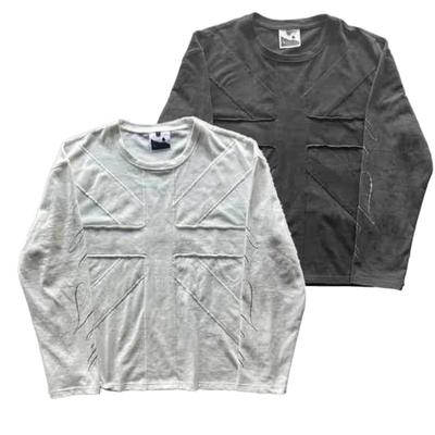 DRIPX Harajuku Casual T-shirt Flag Print Daily Comfortable Streetwear Y2K Trendy Hip Hop Short Sleeve High Street Breathable Tops