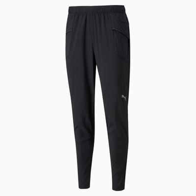 Puma RUN TAPERED WOVEN Men's Sweatpants Black 52140401 R XXL