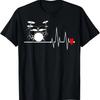 Drum Heartbeat Drums Heartbeat for Drummers T-Shirt