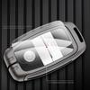AEH1 Zinc Alloy Leather Car Key Case Cover Shell Holder For Kia RIO 3 4 Optima Xceed Ceed Sorento 2011 Forte Niro 2023 Accessories