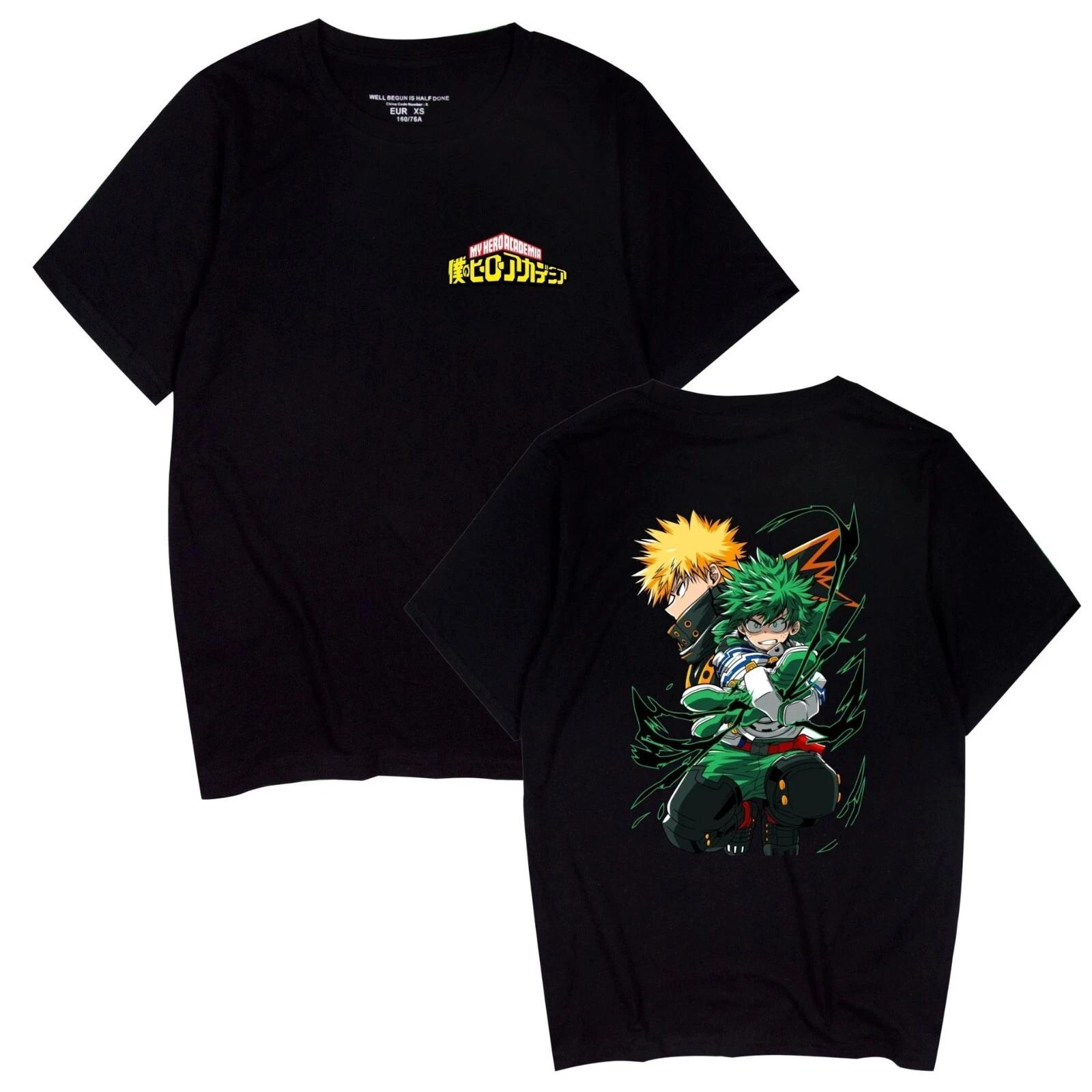 

My Hero Academia anime manga T-shirt shirt undershirt undershirt cotton cotton XL