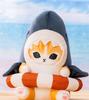 Shark Nyan Big Plush Mascot with a Swim Official 28cm Shark "Enjoy Ring" (Approx. Nyan)