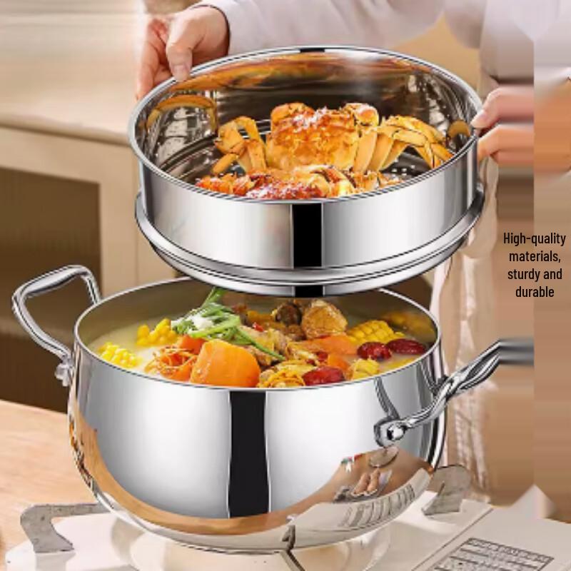Sulate 316L Tri-Ply Stainless Steel Induction Stockpot