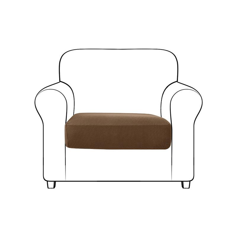 1/2/3/4 Seat Jacquard Sofa Seat Cushion Cover Couch Covers L Shape Sectional Elastic Jacquard Sofa Cover Stretch Slipcovers