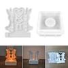 Easter Theme Candle Holder Molds with Base for Making Easter Decorations Candle Holder Tealight Holder