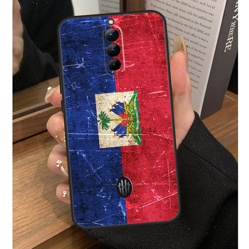

Haiti Haitian Flag Case For Nubia Red Magic 10 9 8 Pro Plus 6 7 6S 7S Pro 6R 5G RedMagic 8S 9S Pro Plus Coque Red Magic 5S