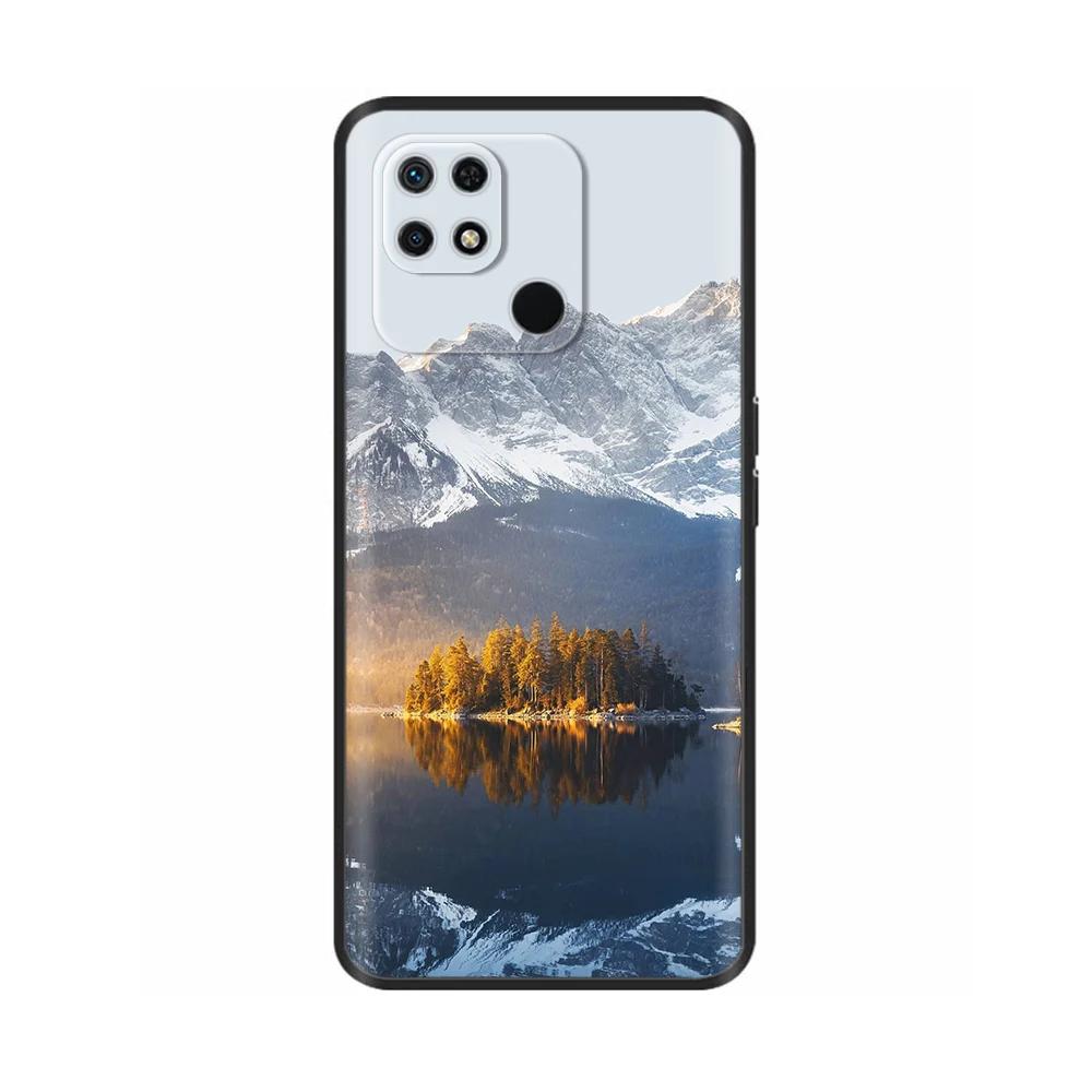 Pour Redmi 10C Coque Mignon Dessin Animé Silicone Liquide Souple Boîtier de Téléphone Pour Xiaomi Redmi 10C Coque Arrière redmi10C 10 C Coques Fundas
