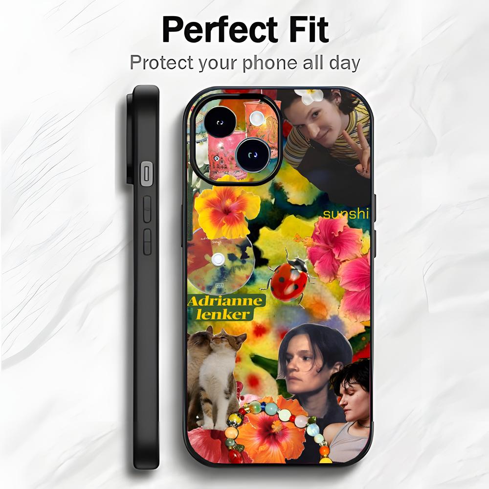 Weiche Folk-Sängerin Kunst A-Adrianne Lenker Handyhülle Handyhülle Weiche Verpackung Leicht Für iPhone17 16 15 14 13ProMax