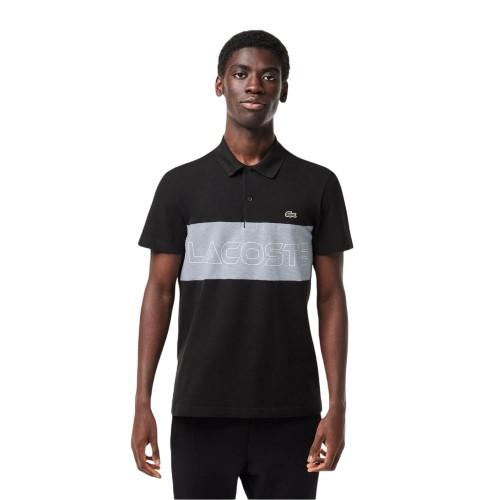 Lacoste Mens Colour Block Petit Pique Regular Polo Shirt
