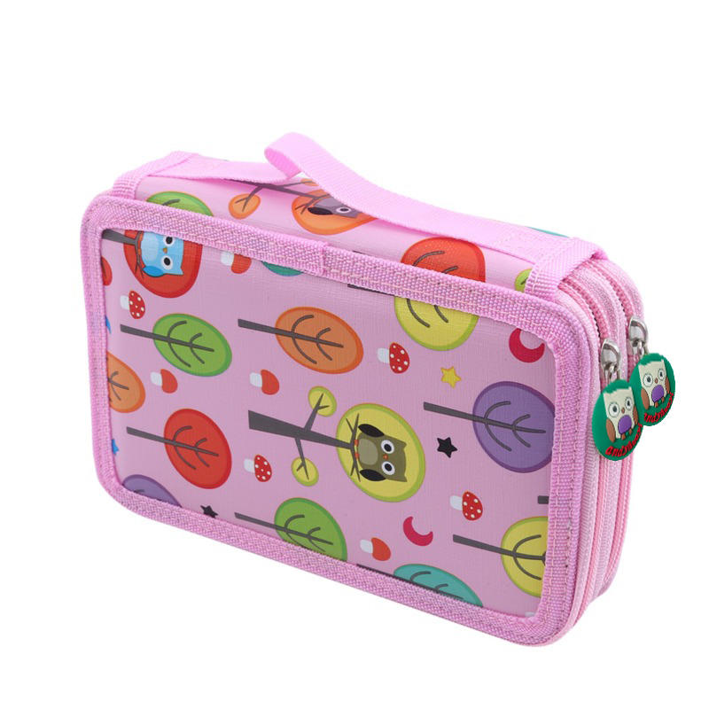 Mehrfachfach Bunt Studenten Bleistift Marker Etui Box Großes Fassungsvermögen Skizzenzeichnen Pinsel Schreibwaren Etui