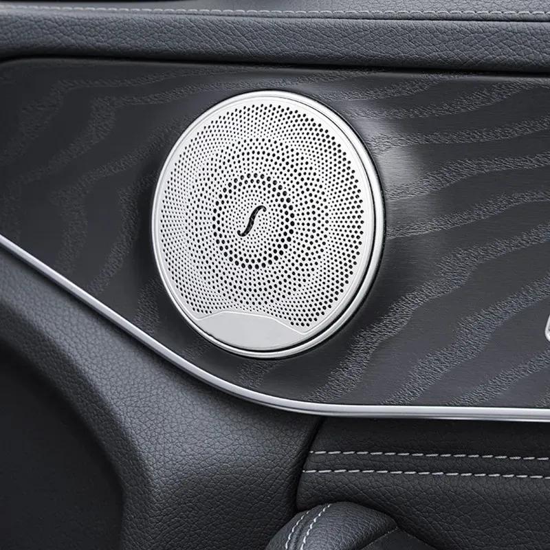 Interior Moulding For Mercedes Benz E200 E220 E300 E350 W213 C180 C200 C220 C250 W205 GLC Interior Trim Door Audio Speaker Cover