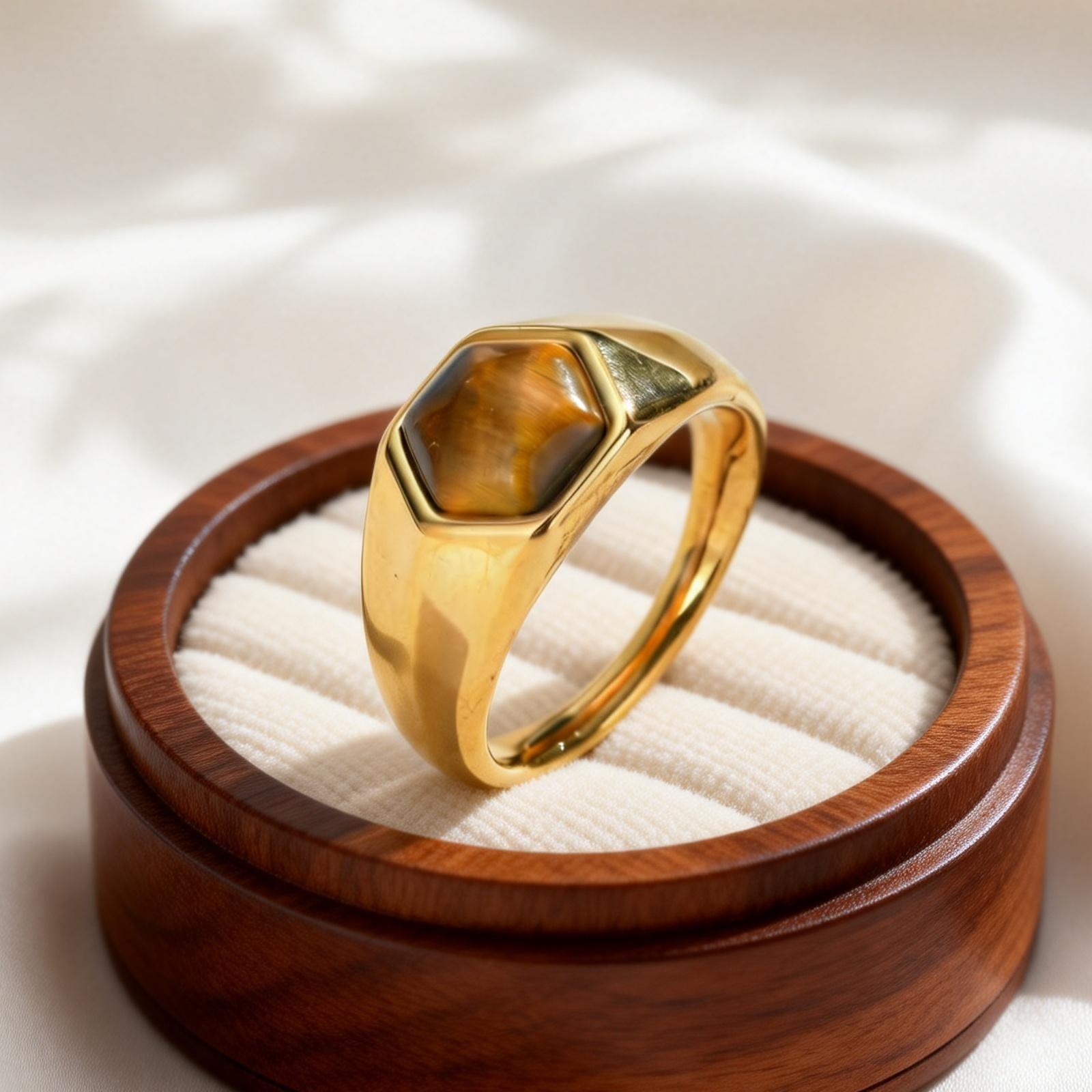 

Statement Natural Stone Rings for Women,Stainless Steel Heart Water Drop Geometric Finger Ring,Hip Pop Jewelry Gift 10