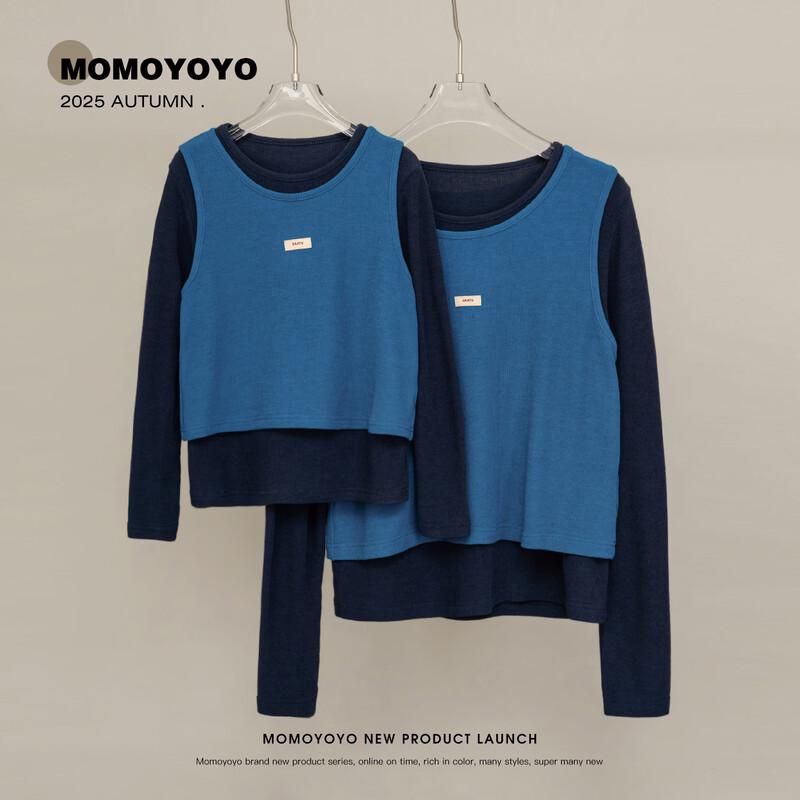 

Girls Color-Block Layered Long-Sleeve Tee & Vest Set 170