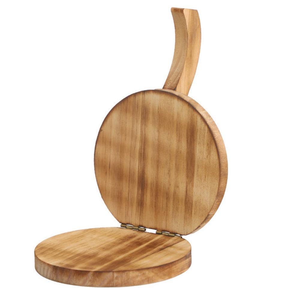 Manual Wooden Dumpling Skin Presser Round Labor-Saving Dumpling Wrapper Maker Ergonomic Handle Dough Press Pastry