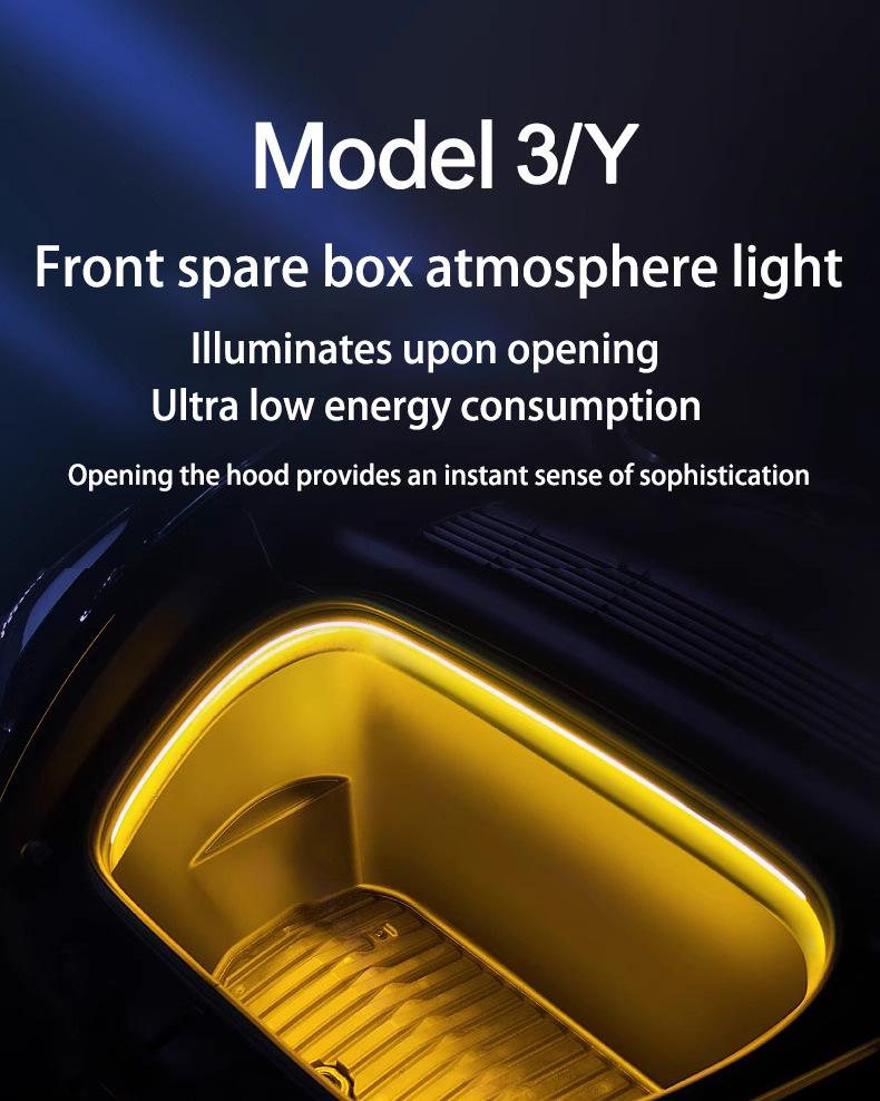Suitable Trunk and Camping Light for 2021-2023 Tesla Model 3/Y
