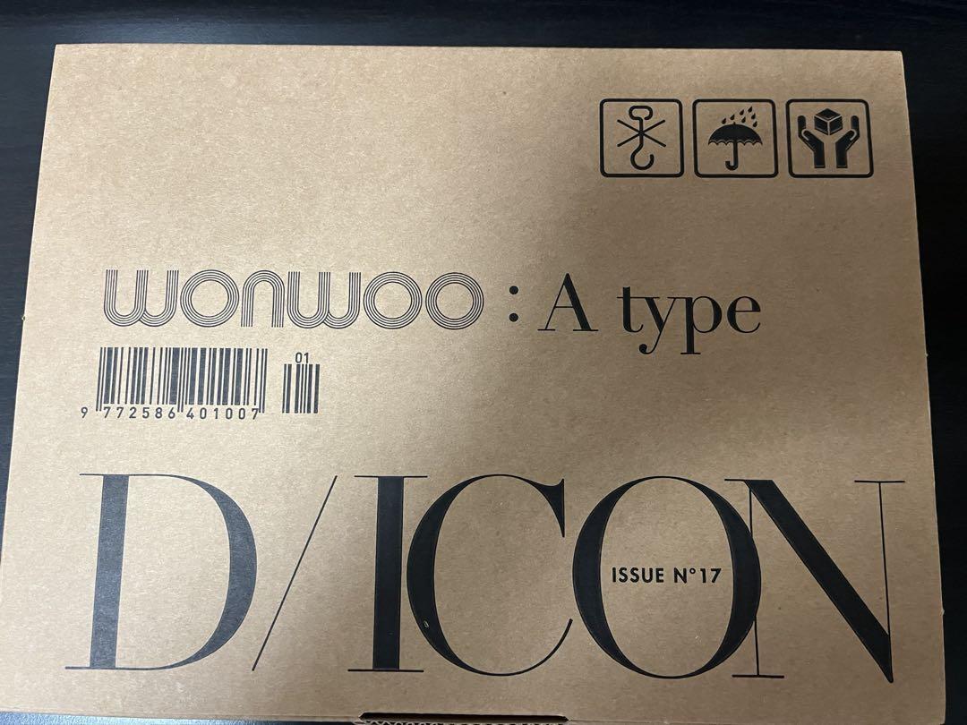 

[USED] SEVENTEEN WONWOO dicon Atype Wonwoo Seventeen