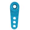 Aluminum Alloy RC Steering Servo Half Arm Horn 28.5mm 25T for   1Celsius10 Truck (Blue)