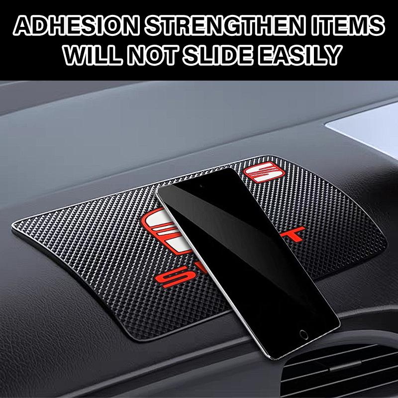 Car Anti Slip Pad Phone Holder Non-Slip Mat Car Stlying For SEAT Leon FR Altea Ibiza Toledo Cordoba Alhambra Arona Exeo