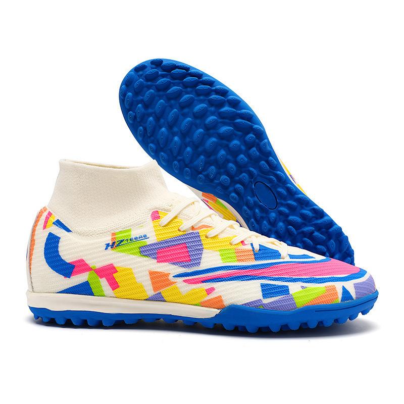 European Cup Thorn Football Shoes New Grass Spikes Men's and Women's Broken Nails Mbappe Training Shoes