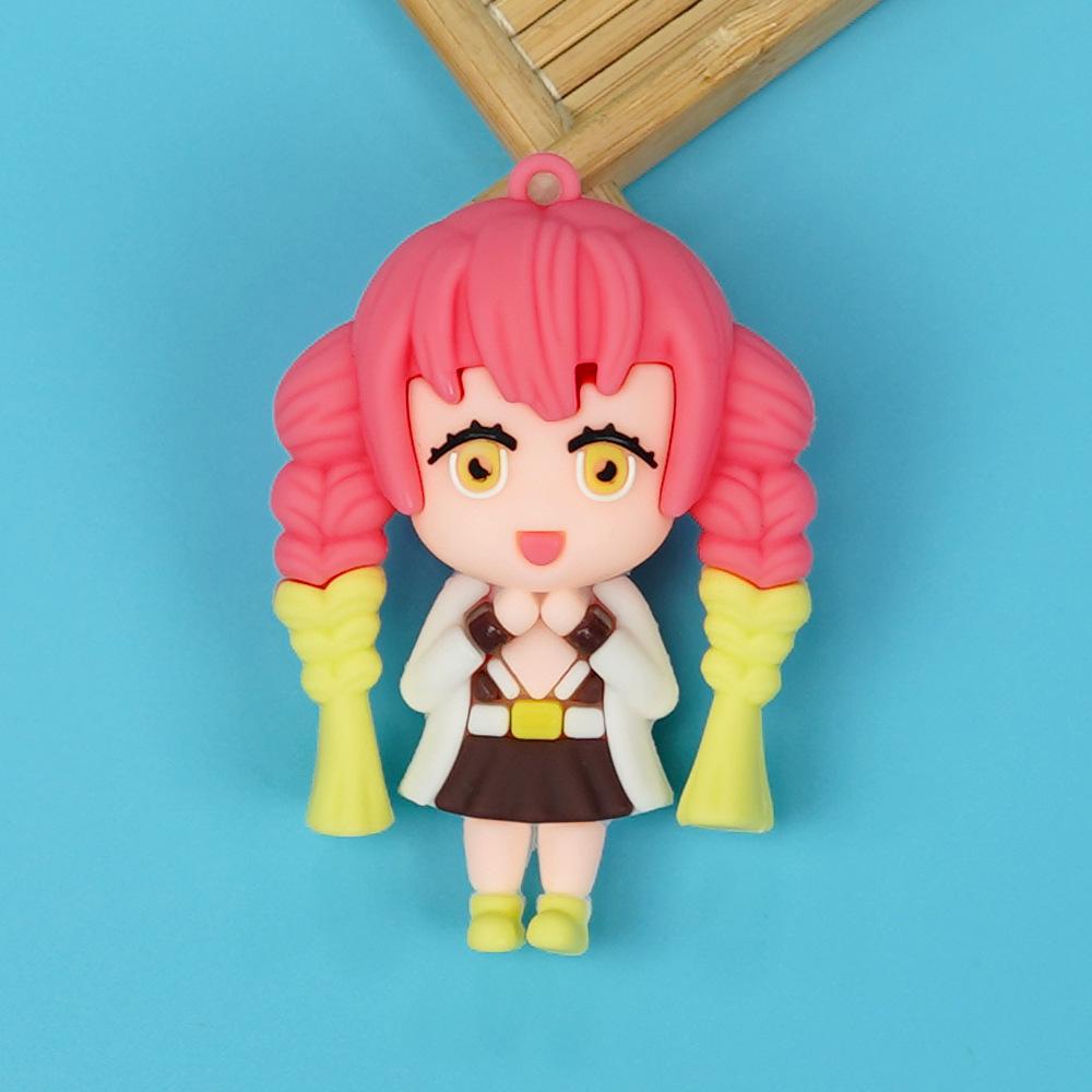 

Anime Keychain Tanjiro Figure Pendant Bag Keychain Creative Keychain Cosplay Accessories Gift For Fans 30g