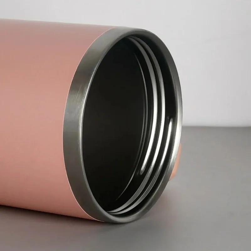 Steel Vacuum Insulated Tumbler Double Wall Vacuum Travel Water Bottle 40oz Insulated Tumbler with Straw Lid and Handle
