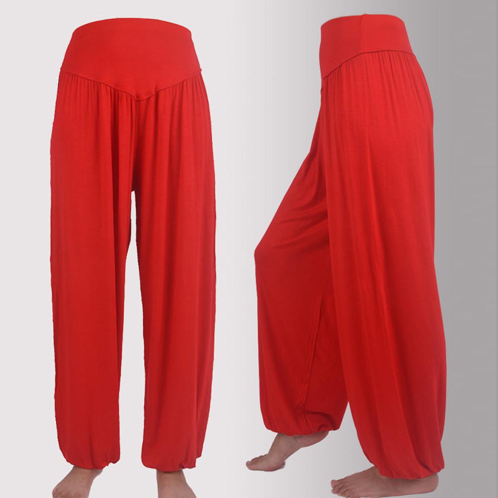 Pantalon De Yoga Ample Pour Femme - Tissu Doux Et Extensible, Taille élastique, Parfait Pour Le Sport, La Danse Ou Le Quotidien !