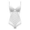 Black Sexy Jumpsuit Embroidered Women's Jumpsuit  Push-up Bra Lace Lingerie Erotic Lingerie Sexy Clothing