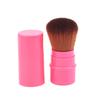 Retractable Single Blush Brush Loose Powder & Setting Brush With Cover, Portable Multi-Functional Makeup Tool