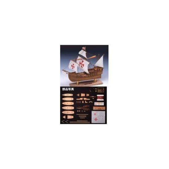 Woody Joe Mini Sailboat 2 Santa Maria Wooden Model