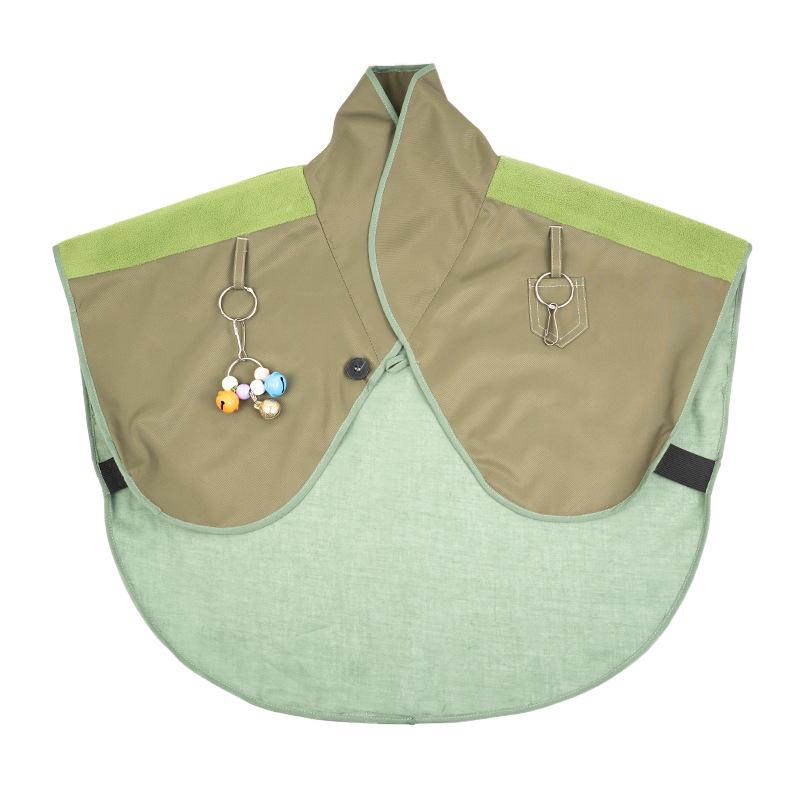 Anti-kras Sjaal voor Papegaai met Poepvanger Kraag - Uitgebreide Bescherming voor Valkparkiet en Grote Vogels