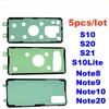 5pcs Back Cover Sticker for SamSung Galaxy S10 S20 S21 Plus Ultra Note10 20 8 9 Battery Door Housing Adhesive Glue Tape