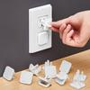 10Pcs US Standard Outlet Plug Cover Baby Safety Plug  Home Nursery Bedroom Living Room Baby Safety