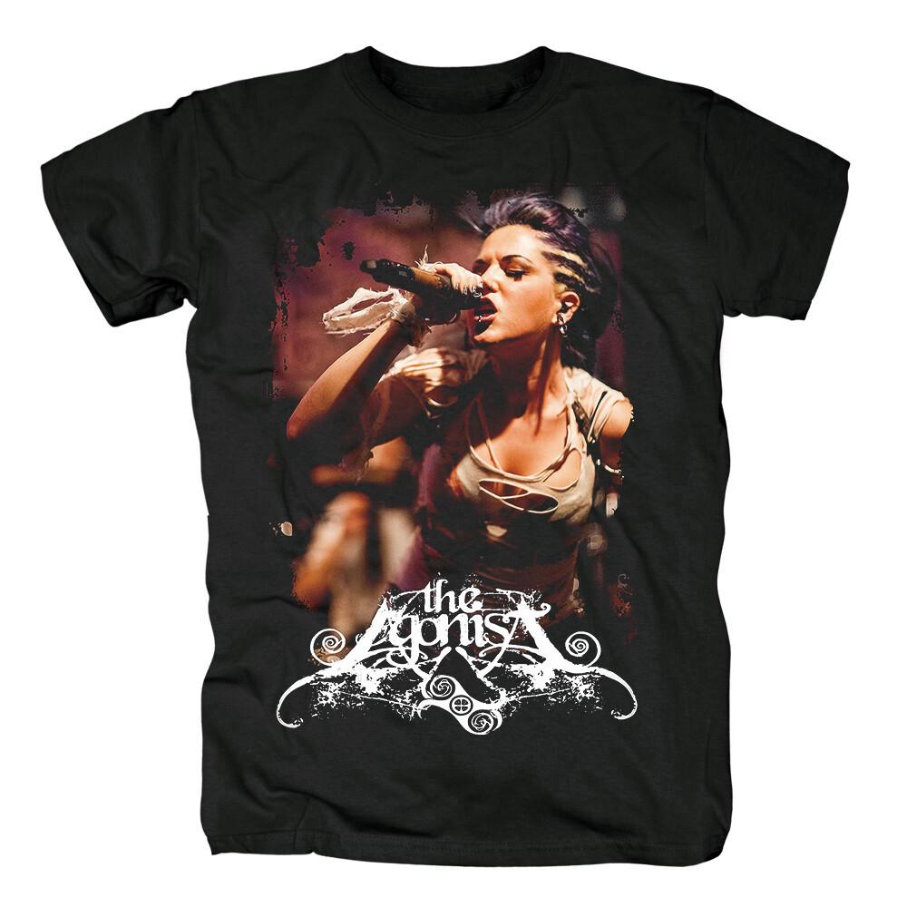 Vtg The Agonist Band Live In Tour Heavy Cotton Black S-5XL Unisex Shirt AG033 S