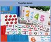 Number Recognition Cards: Educational Table Game for Kindergarten Kids